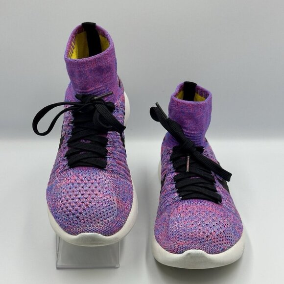 Nike LunarEpic Flyknit Womens 6 Purple Lightweight Running Gym Shoes - Picture 5 of 15